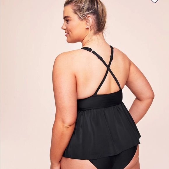 Adore Me Peplum Tankini Top - Picture 5 of 6